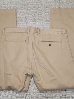 J. Crew Men's Slim-fit Flex Khaki Pants Sz 35x32